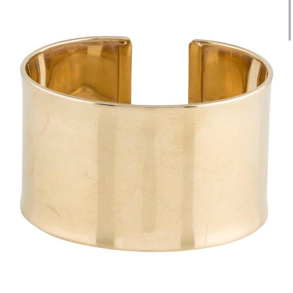 14K Yellow Gold Italian Bangle Bracelet
